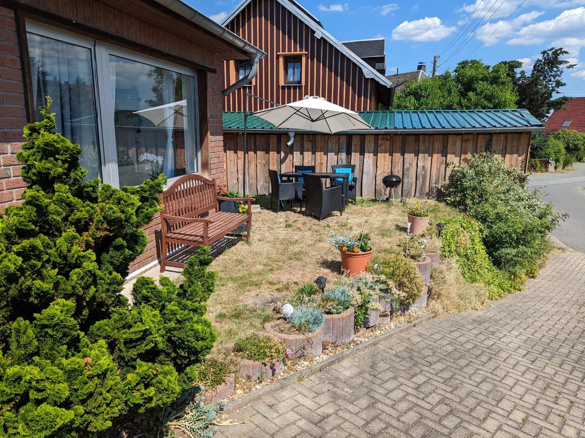 Apartamento W4 - Urlaubsmagie- Pool, Terrasse, Barbecue Lichtenhain  Exterior foto