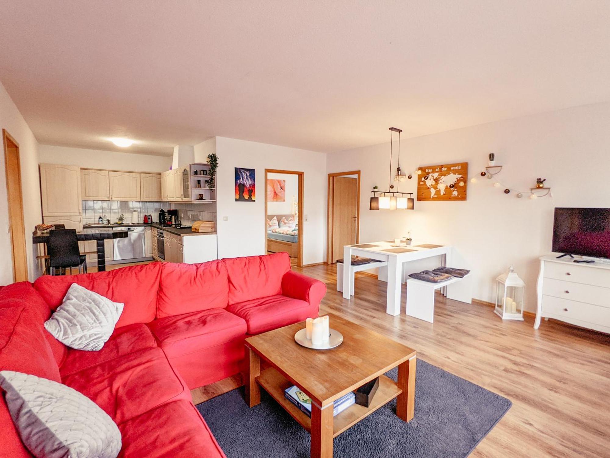 Apartamento W4 - Urlaubsmagie- Pool, Terrasse, Barbecue Lichtenhain  Exterior foto