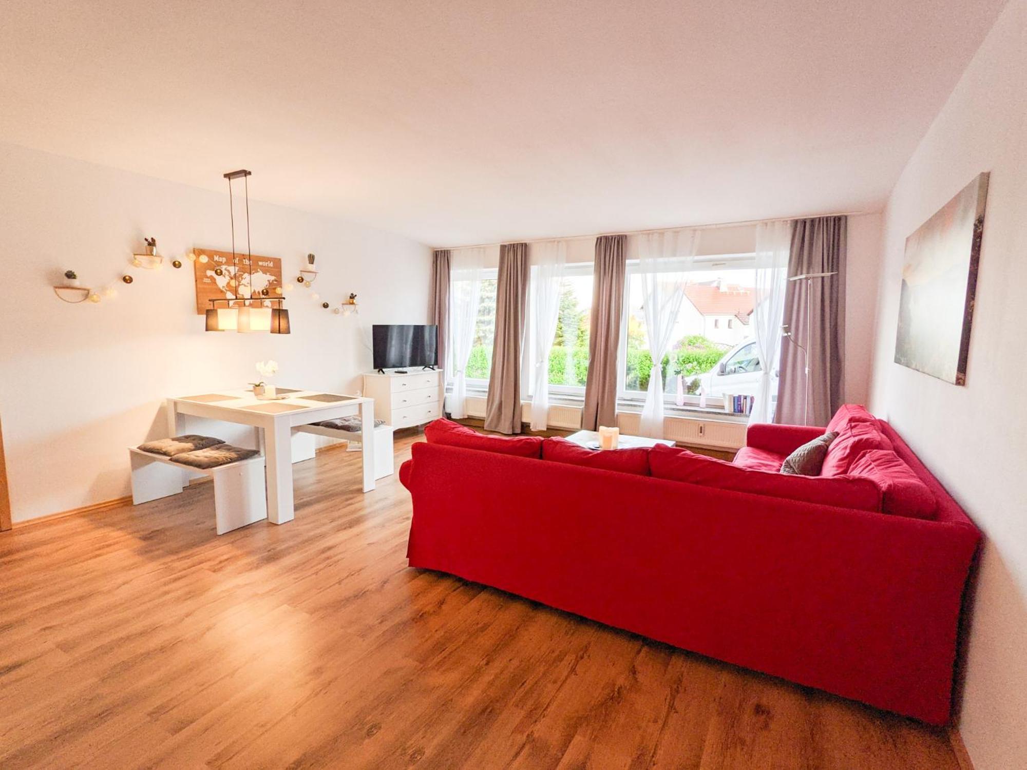 Apartamento W4 - Urlaubsmagie- Pool, Terrasse, Barbecue Lichtenhain  Exterior foto