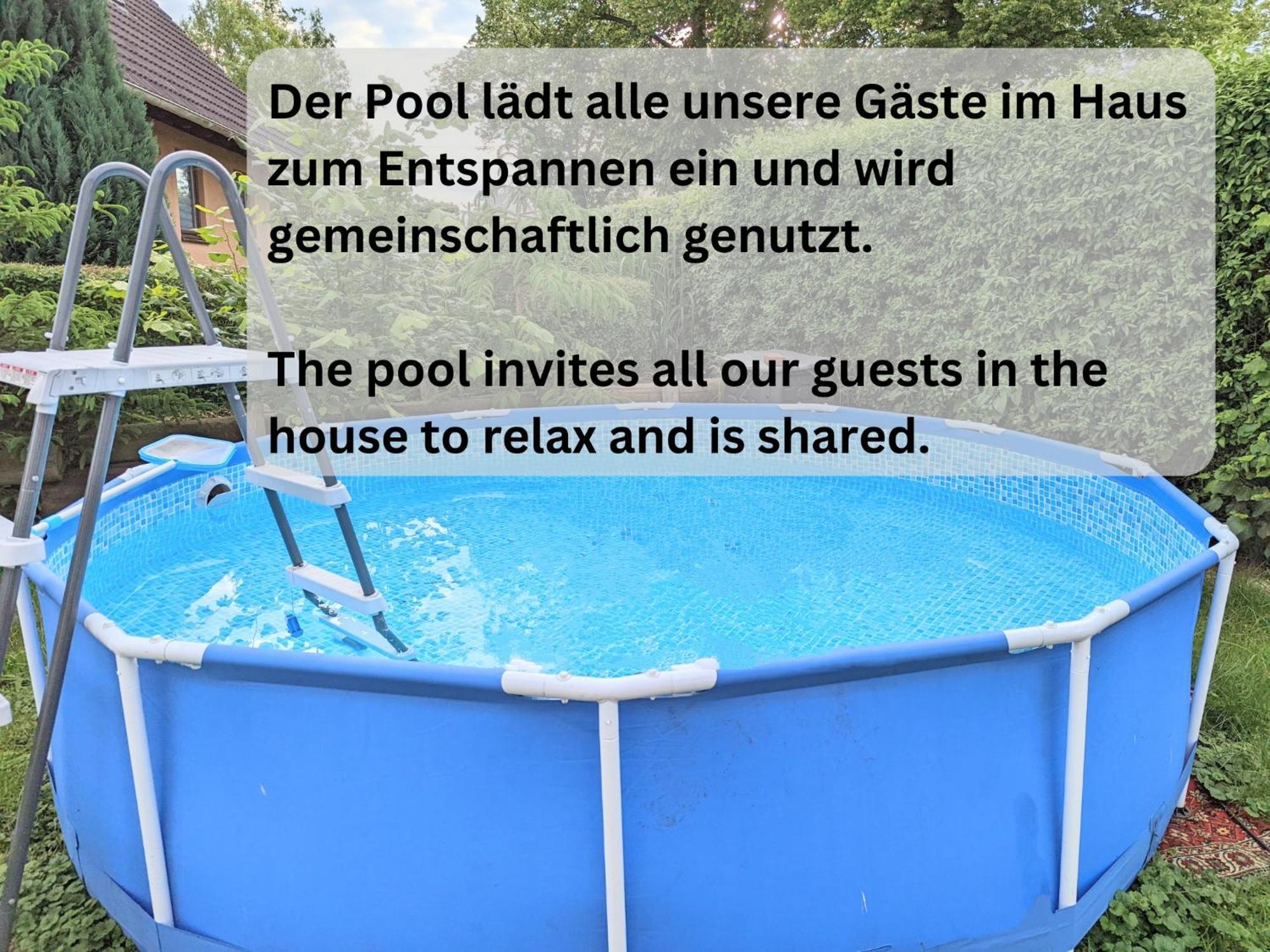 Apartamento W4 - Urlaubsmagie- Pool, Terrasse, Barbecue Lichtenhain  Exterior foto